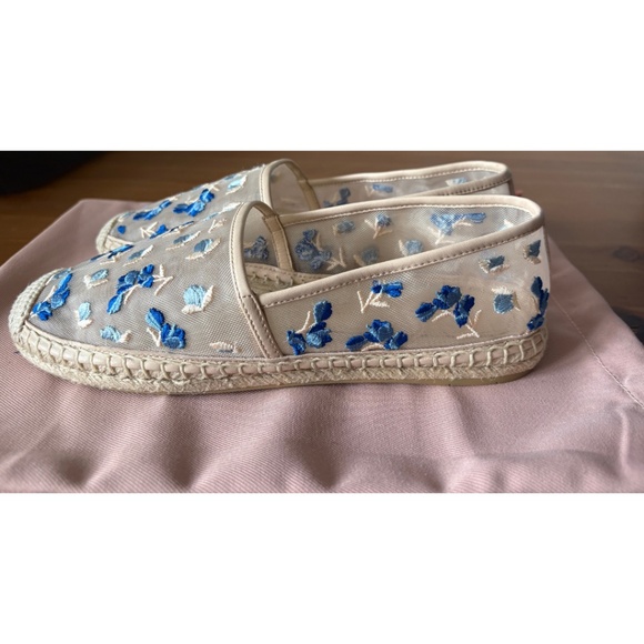 Stuart Weitzman Floral Mesh Espadrilles – Brand New with Dust Bag - Picture 4 of 15